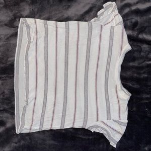 Forever 21 striped tshirt slightly cropped.